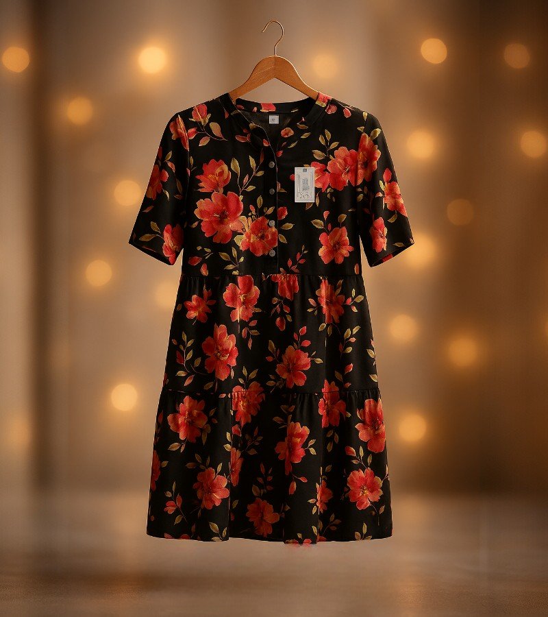 Floral Midi Dress image 3