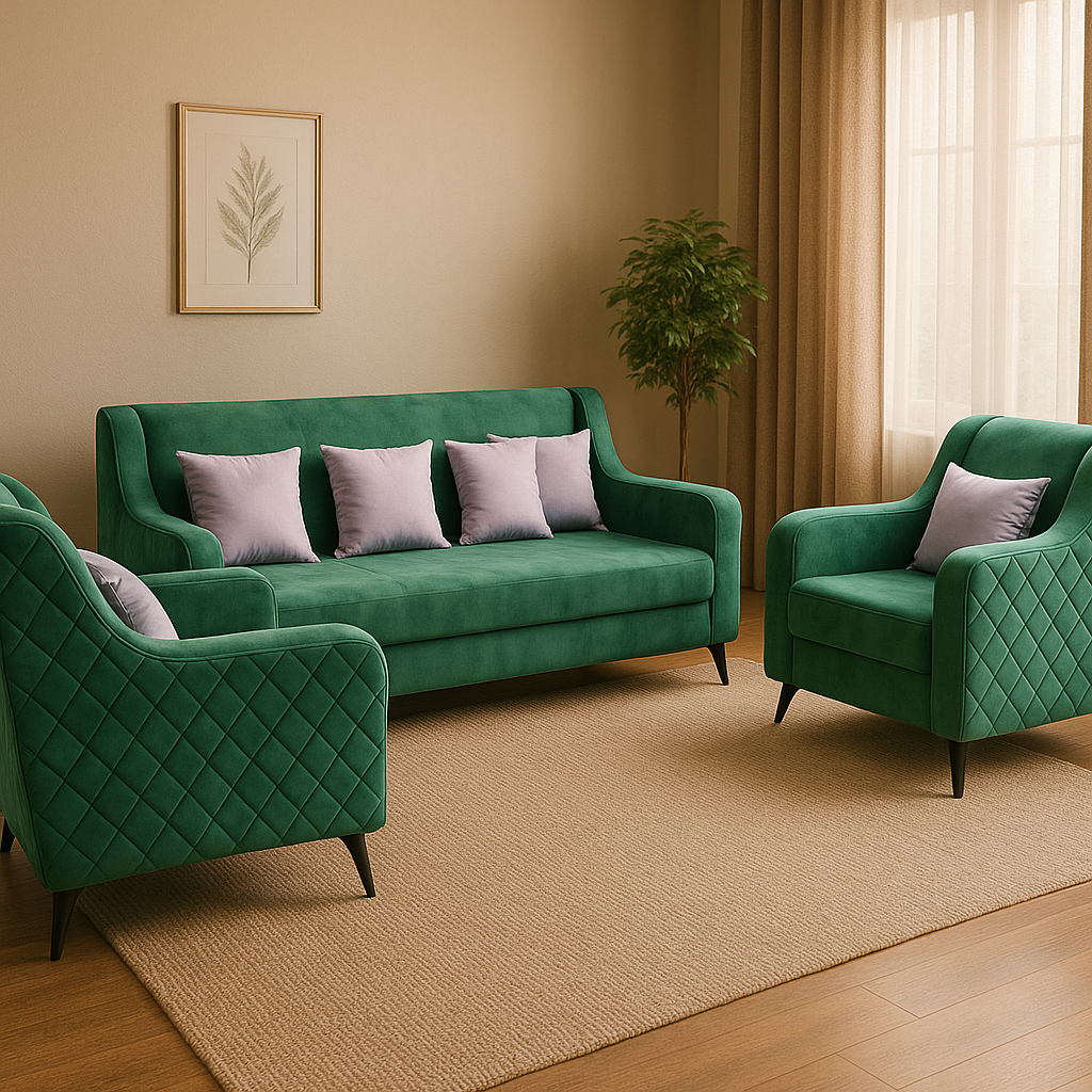 3+1+1 Sofaset image 4