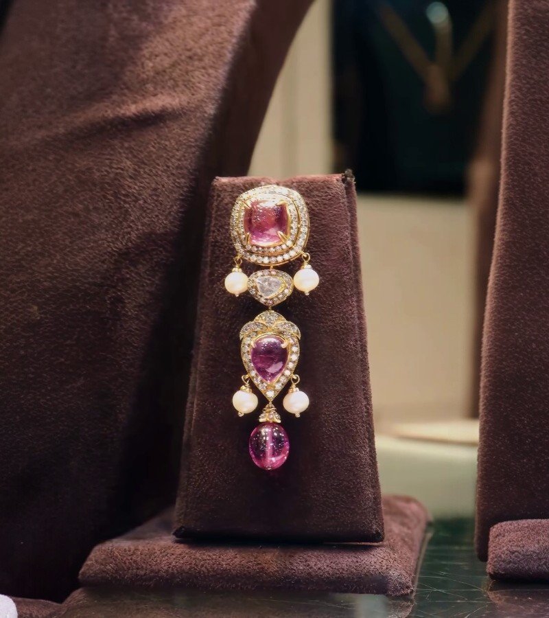 Tourmaline Elegance Statement Choker Set