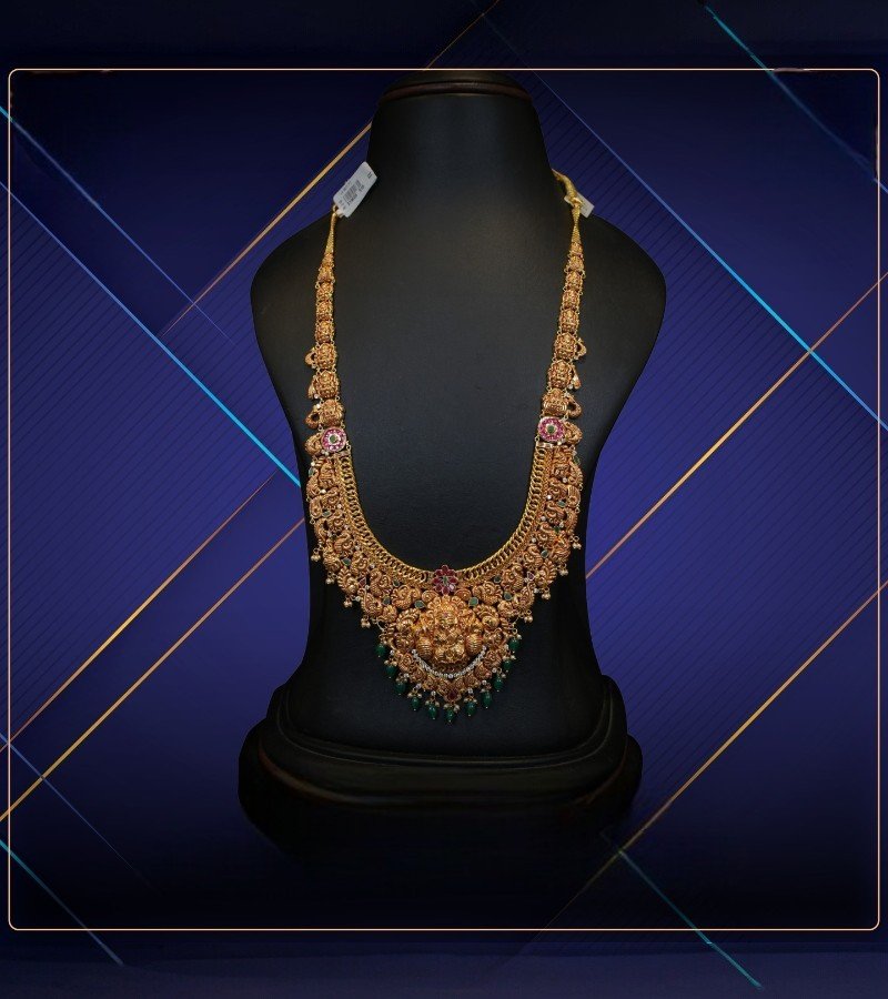 Jilebi Model Gold Haaram