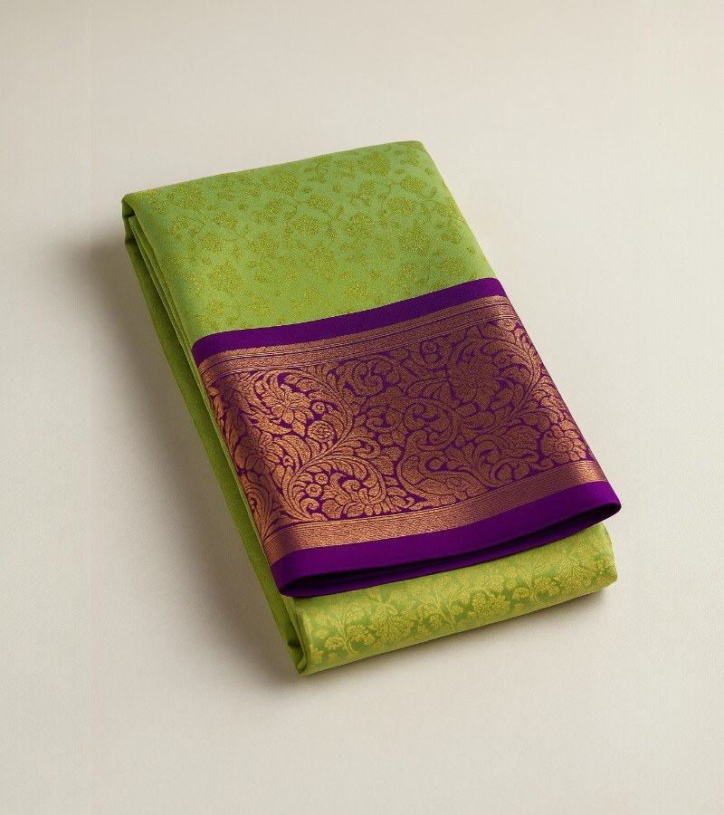 Kuttu Border Pattu Sarees