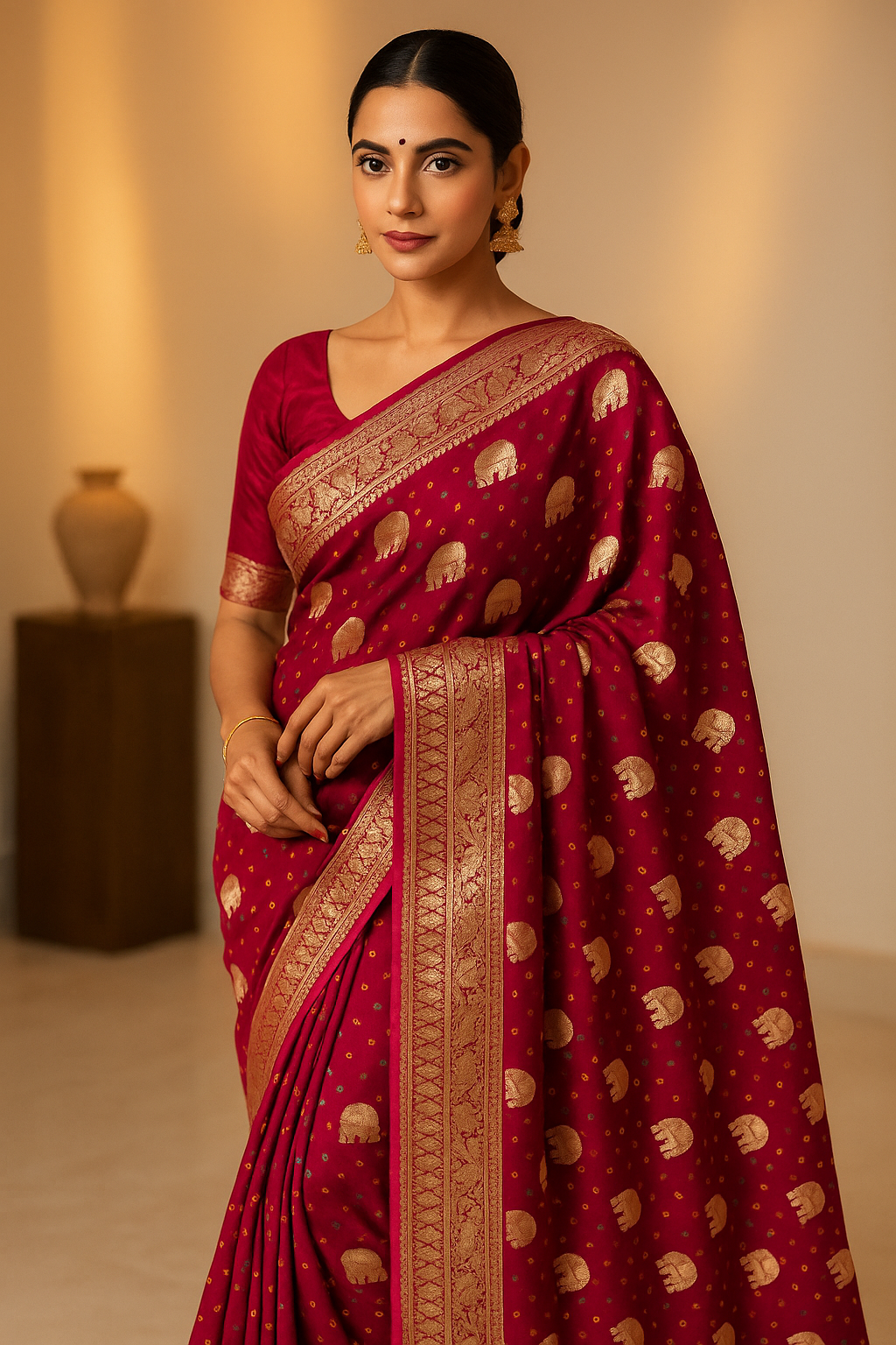 Khaddi Georget Saree