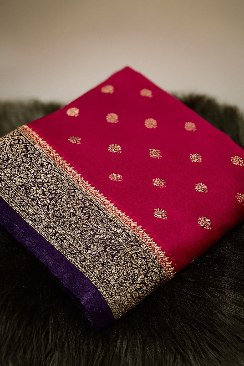Mysore Crepe Saree