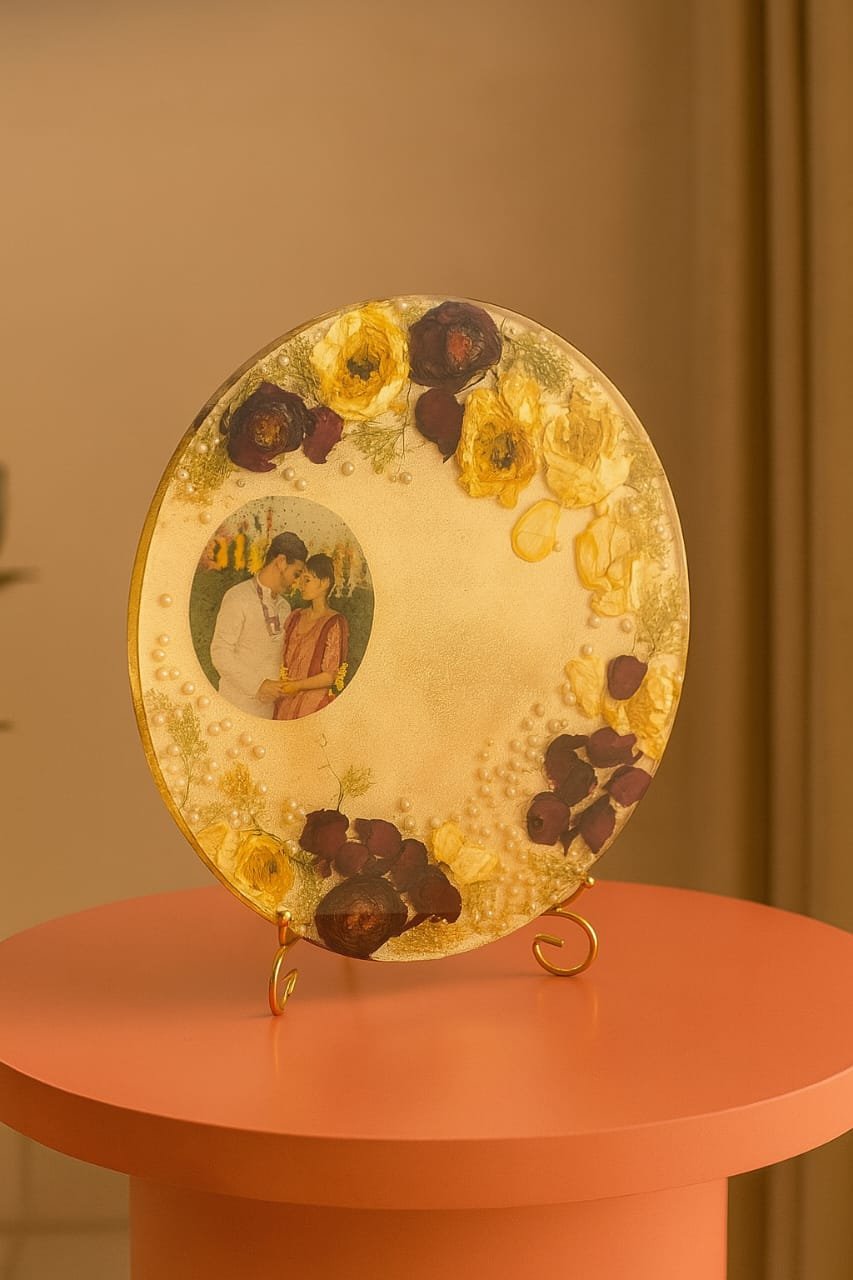 Personalized Wedding Resin Memory Frame image 3