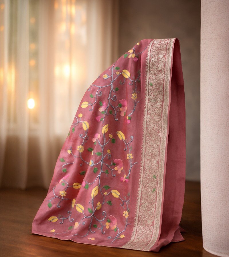 Gold Tissue Sarees image 2