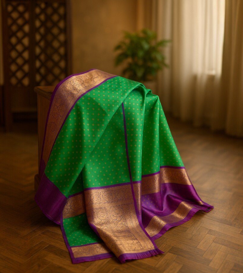 Pure Kanchi Vaibhogam Pattu Sarees image 4