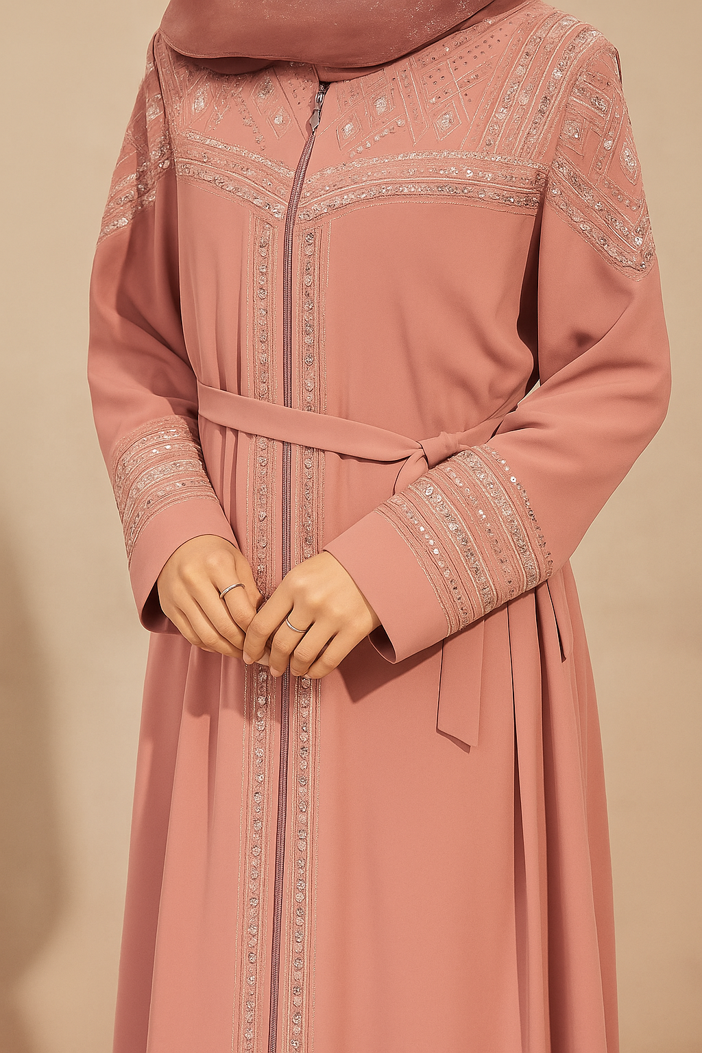 Noor Turkish Luxury Embroidered Abaya