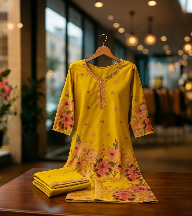 Pakistani-Style Salwar Suit