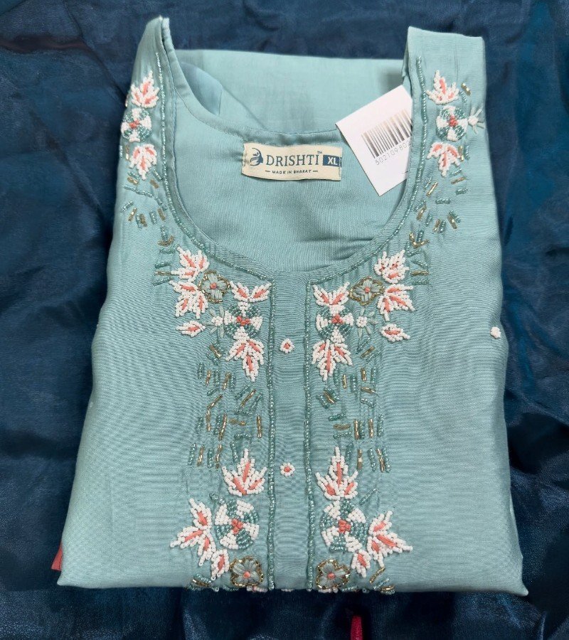 Kurti with Pant and Dupatta Set image 2