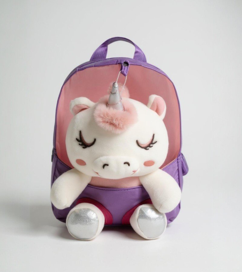 Unicorn Plush Toy Backpack