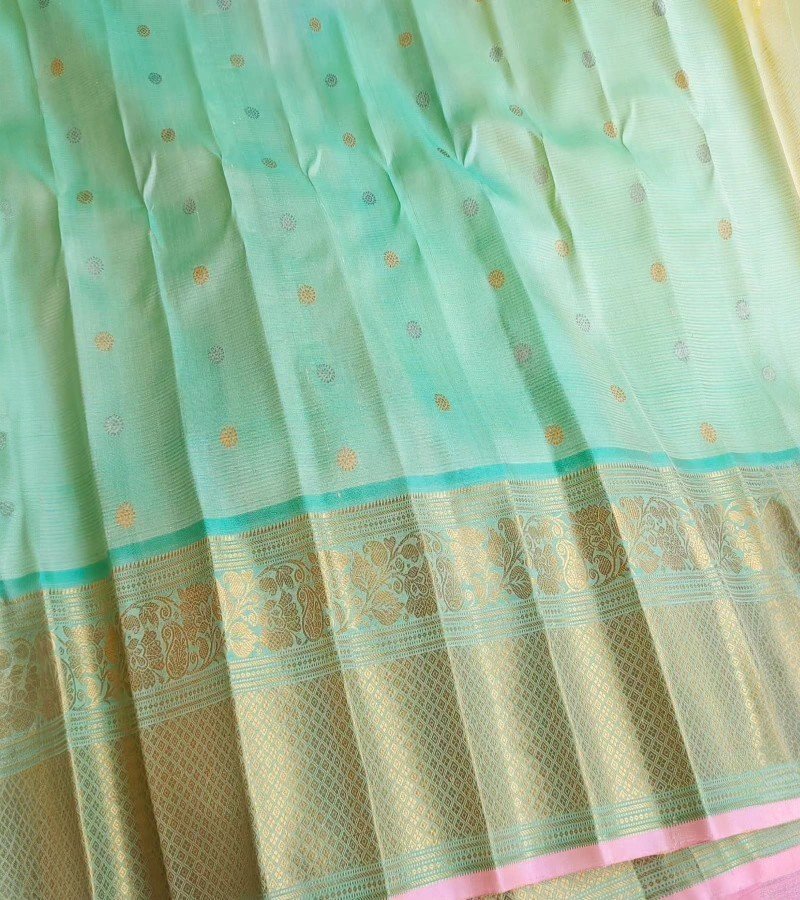 Sunshine Bloom Soft Silk Saree