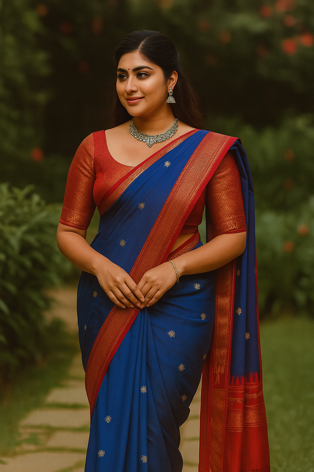 Gadwal Pattu with paithani border Saree